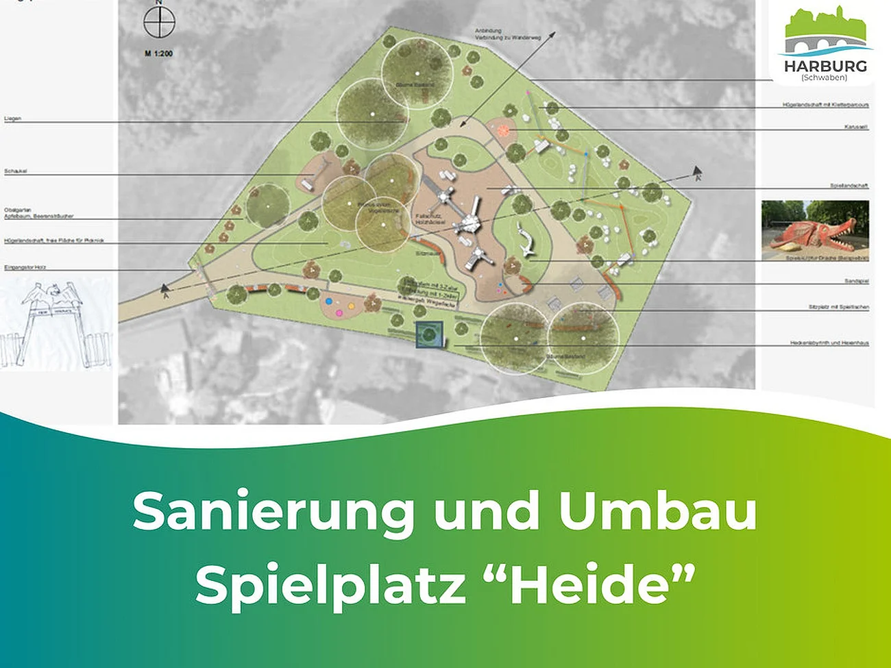 Spielplatz Heide Sanierung & Umbau