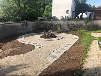 Urnenfeld städtischer Friedhof Harburg