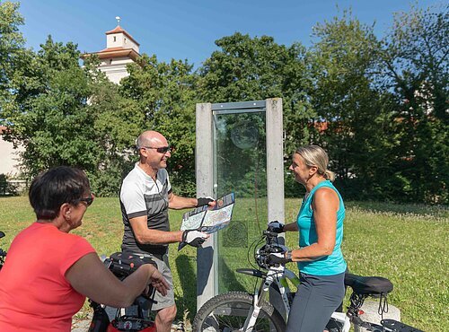 Radtour Planetenweg, Station Nördlingen