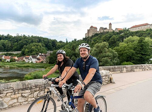 Radeln an der Wörnitz