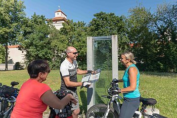 Radtour Planetenweg, Station Nördlingen