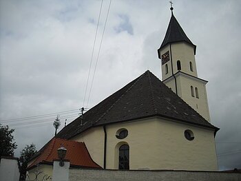 Außenansicht St. Johannes Baptist, Mündling