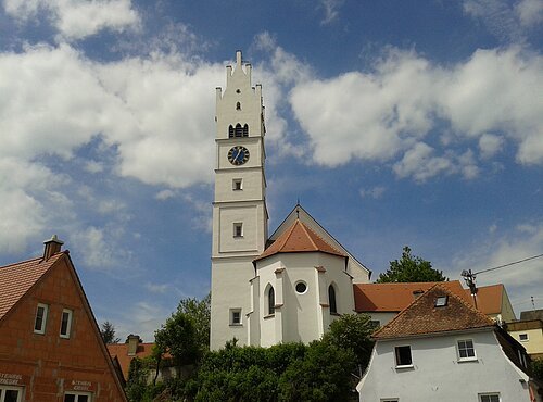 Die Herz-Jesu-Kirche in Harburg