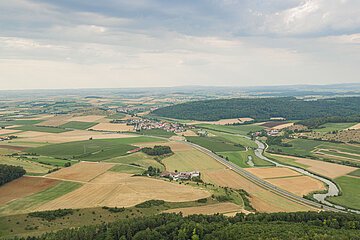 Aussicht vom Bock bei Harburg