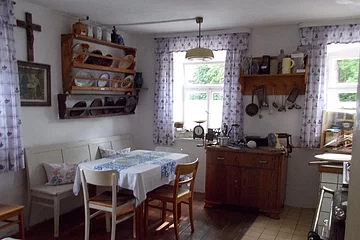 Blick in eine Küche anno dazumal