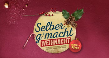 Weihnachtliches Logo von der Selber g'macht Weihnacht