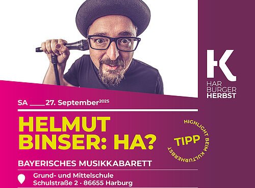 Werbeplakat mit Infos zur Veranstaltung