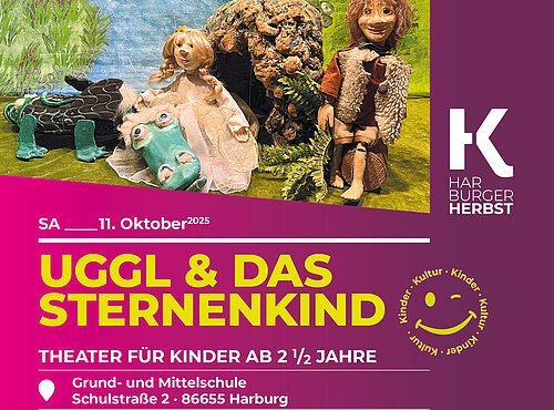 Werbeplakat mit Infos zu Veranstaltung