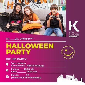 Werbeplakat mit Infos zur Veranstaltung
