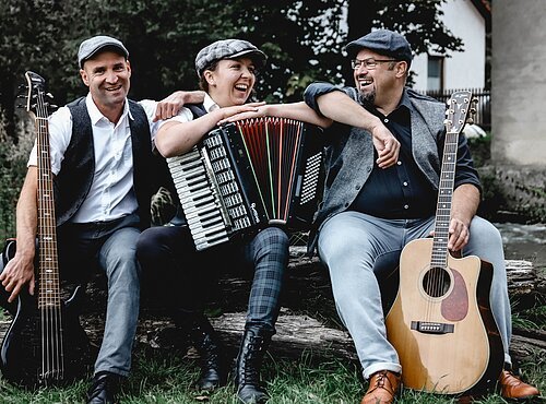 Gruppenbild der Band Shamrock