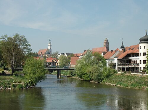 Blick auf Donauwörth