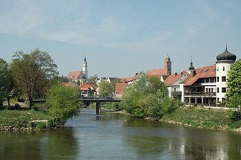 Blick auf Donauwörth