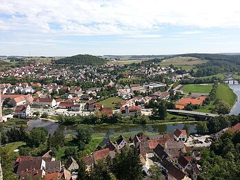 Aussicht auf Harburg