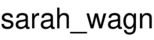 sarah_wagn