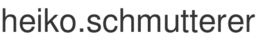 heiko.schmutterer