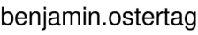 benjamin.ostertag